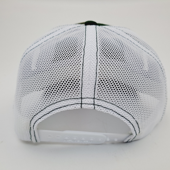 Waylon Patch Richardson 112 Curved Bill Mesh Trucker Snapback Hat Cap - Picture 4 of 4